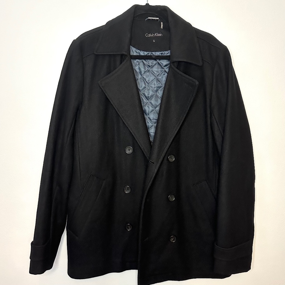 Calvin Klein | Wool Blend Pea Coat